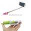 Colorful 2016 fashion selfie sticks monopod wholesale for Ios android