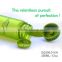 Green colorful 350ml 12oz for chrismas gift OEM plastic drinking water bottle