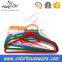 ABS plastic suit hanger/velvet flocked hanger