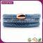 China Jewelry Wholesale Snake Bracelet Leather Black