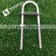 Stainless steel long type eye bolt with washer and nut