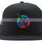 5 panel flat brim wool embroidered mesh trucker snapback hats