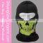 High Quality Wholesale Gold Skull Face Cycling Halloween Scary Clown Masks