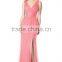 Alibaba New Design mature boob tube evening dress