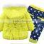 2015 Latest developed fancy baby winter warm set