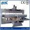 DSP control 4 axis cnc router machine carving machine Eight Heads with CE/ISO Certification CNC Router