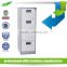 High quality customized 4 drawer mobile steel vertical metal office filing cabinet