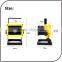 2015 runtime 6 hours 8.4V aluminium alloy waterproof 10W rechargeable outdoor spot beam led flood light