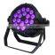 Direct sale ip 65 rgbwa+uv 6in1 18pcs waterproof led par can