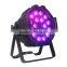 toppest indoor 18*10w led par zoom 4in1 rgbw par light