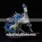 fantastic resin mother and baby horse unicorn
