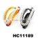 glitter hair accessories banana hair clips plastic crystal banana clip
