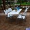 122*60cm Indoor/ Outdoor Plastic Folding Table, Portable Space-saving Table.