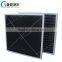 2015 New Activated carbon aluminum frame plank air filter