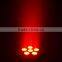China Supply 6*4-in-1 RGBW Battery Powered LED Wireless Par Light Remote