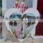 High quality acrylic heart shape photo frame