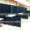 Flexible Pipe and drape Telscopic poles wedding backdrop