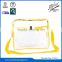 Lightweight Clear PVC unisex shoulder bag briefcase bags