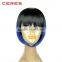 Short Hair Wig Straight Black Root Blue Ombre Synthetic Bob Lace Front Wigs for Women