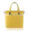 new model lady fashion shoulder leather handbag& dust bag for handbag with magnet button