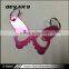 2016 hot sell new material footed shaped keychains for bottle opening