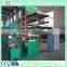 Rubber plate vulcanizing press PLC control