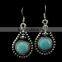 New Arrival Charming Water Drop Turquoise Drop Earrings Fashion Jewelry