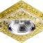 crystal glued ceiling light MR16 GU5.3 nobility gold shining spotlight house decoration lamp colourful                        
                                                Quality Choice