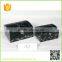 cool black and white mens leather watch box with lock