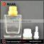 RUIJIA 15ml 30ml Rectangle Glass Dropper Bottle With Childproof and Tamper Evident Cap Wholesales