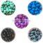 Silicone beads wholesale,handmade teething jewelry,baby chewable silicone beads