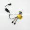 R4 H4 Car Led Headlight High Power H4 9003 HB1 Hi/lo 80W 9600Lm White 6000K Replacement Bi Xenon Halogen Headlamp High/Low