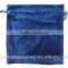 8x8 Inch Large Velvet Bags Royal Blue Drawstring Pouches                        
                                                Quality Choice