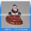 Wholesale ceramic candle holder in santa claus shape