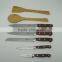 AH09 bamboo wood 7 slots universal knife block or holder without knives