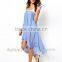casual chiffon womens dresses sexy girls and boys without dress