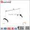 Latest steel leg design folding table office furniture table (QM-06)