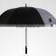 Top quality black business gentleman fiberglass golf umbrella
