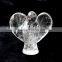 customized natural rock clear crystal angel