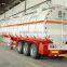 Fuel Tank Trailer, Aluminum Alloy Feul Tanker Semi Trailer, 3 axle oil tanker trailer 40 m3