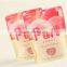 dig discount celebrate 20years established from May to Aug zipper plastic pouch made in China