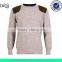 Men Blue Round Neck Sweater