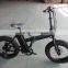 2016 New design 20inch fat tire electric bike with foldable frame