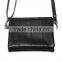 unisex leather sling bag with essential Zipper and pockets.