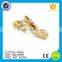 Promotional gifts gold plated cool custom metal men's tie clips