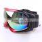 Anti-fog & anti-scratch custom designs big lens skiing glasses