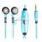 For Iphone Smartphone 3.5mm Jack EL Light Earphone