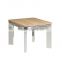 Popular simple design office modern coffee table in MFC with aluminum base