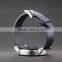 SIKAI Genuine Leather Loop Replacement Watch Band Straps for AMAZFIT Smart Watch with Metal Connector