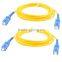 G657a coring SM simplex fiber optic sc to sc patch cord/jumper,fiber optic patch cabels